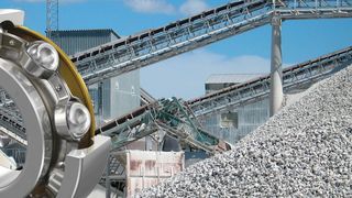 Bild 1: Der Übergabepunkt der Förderanlage muss zum Teil in großer Höhe angelegt sein. (Collage: Westpic - fotolia.com/Sell Media Company) (Archiv: Vogel Business Media)