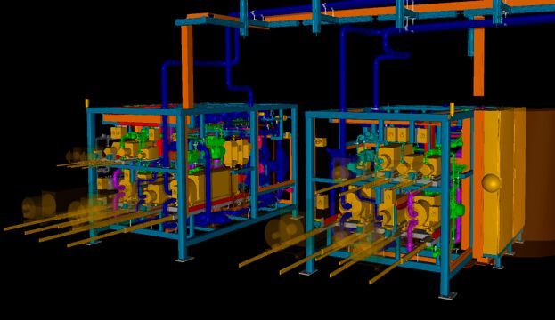ZETA - There is a clear trend towards capacity expansions and process intensification for pharma processes. The ever-increasing demand for buffer volume represents a significant challenge, which has driven the development of a large-scale buffer inline conditioning system (BICS). The BICS can produce a wide variety of buffers on demand, while meeting the strict CQA requirements of the pharma industry. This technology will serve as the foundation for future buffer preparation concepts. This system has the potential to significantly reduce the environmental footprint of the buffer system. (Bild: ZETA GmbH)