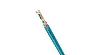 Die Etherline FD Bio P Cat.5e besteht aus einem teilweise biobasierten Mantelmaterial.  (Bild: Lapp)