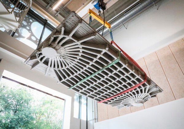 3DLightSlab von SDU CREATE ist so optimiert, dass die CO2-Emissionen durch einen spannungsgesteuerten Entwurfsansatz minimiert werden. (Bild: 3DPC)