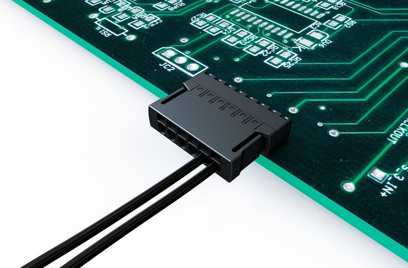 Mehr Flexibilität in der industriellen Elektronik: Harting hat die Leiterplattenanschlusstechnik Har-Flexicon entwickelt, die dem Trend der Miniaturisierung folgt. (Bild: Harting)