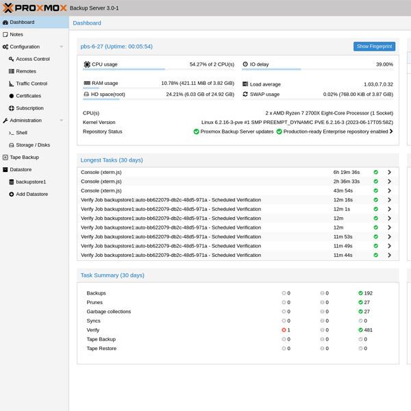 Proxmox Backup Server 3.0 setzt auf Debian 12