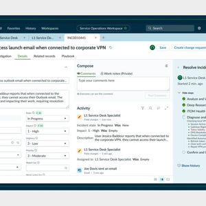 Probleme mit VPN-Verbindunge treten häufig aus. Autonomous Workforce kann sloche Fälle ohne menschliches Eingreifen lösen.(Bild:  ServiceNow)