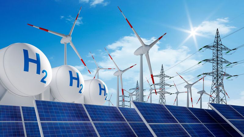 This article explains how hydrogen can contribute to energy storage applications and where power electronics come into play. (Source: ©  peterschreiber.media - stock.adobe.com)