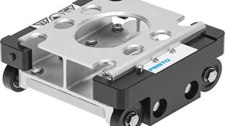 Die Transportwagen des Systems bewegen sich unabhängig voneinander. (Bild: Festo)