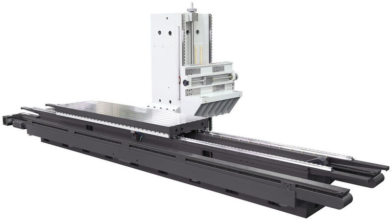 Bei allen lineargeführten Kiheung-Fräsmaschinen werden ausschließlich Präzisions-Linearführungen von INA verwendet. (Bild: Volmatec CNC-Werkzeugmaschinen)