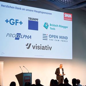 Matthias Böhm, directeur du Vogel Communications Group Schweiz, accueille les participants.(Source : Thomas Entzeroth)