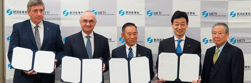 The intended collaboration is endorsed by the Government of Flanders and the Japanese Ministry of Economy, Trade and Industry (METI)