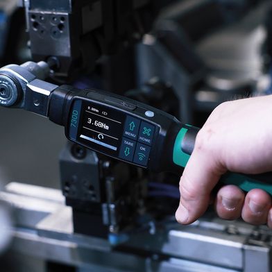 Mit der eClick-Technologie verbindet Stahlwille digitale Prozesssicherheit mit praxisgerechter Bedienung und dem vertrauten Click einer mechanischen Auslösung. (Bild: Stahlwille)