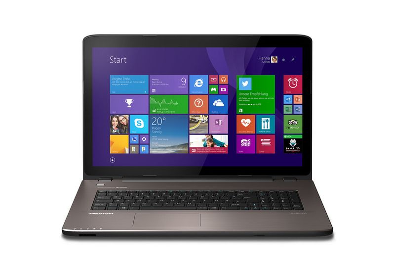 Das Medion Akoya E7416 ist mit dem brandneuen Intel Core i5 5200U ausgestattet. Das 17,3-Zoll-Notebook kostet bei Aldi Nord 499 Euro. (Bild: Medion)