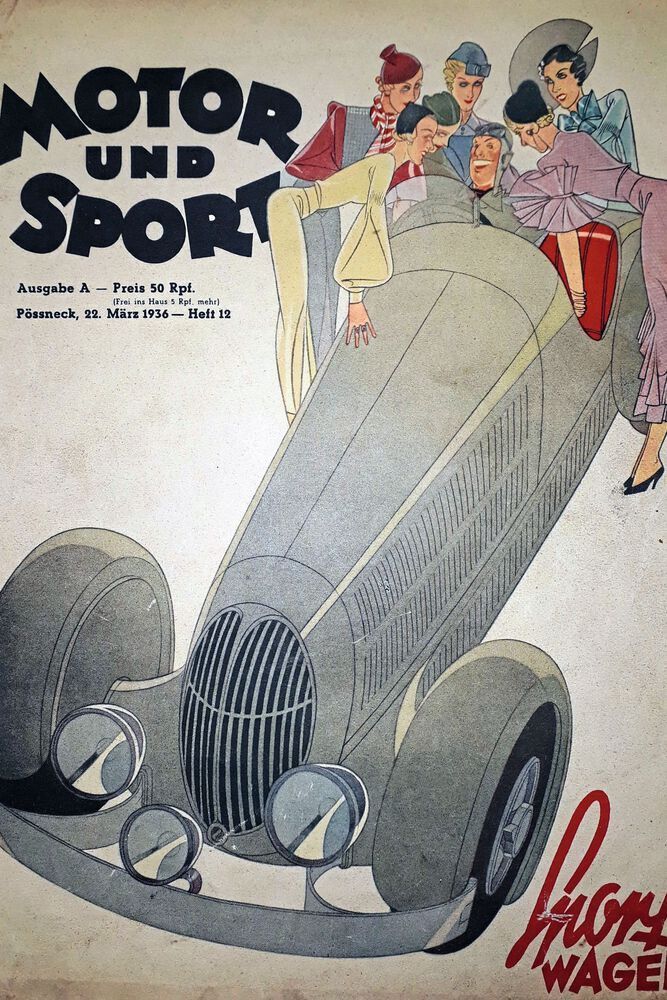„Auto Motor und Sport“ Vor 75 Jahren entstand der Titel Bild 6 / 14