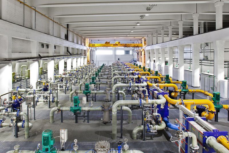 Google Datacenter: Im Rechenzentrum Hamina in Finnland wird Meerwasser zur Serverkühlung verwendet. (Bild: Google)