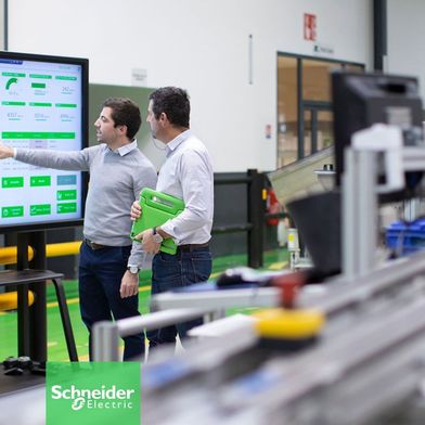 Schneider Electric baut sein Geschäft mit Industrie-KI mit einem Milliarden-Kauf aus. (Bild: Schneider Electric)