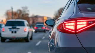 Symbolic image: Automotive taillights featuring advanced backlighting from Diodes' new boost controller (Source: © Kara - stock.adobe.com)