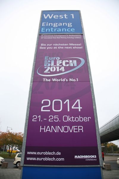 Die Vorfreude auf die Euroblech 2014 wächst. (Bild: Euroblech)