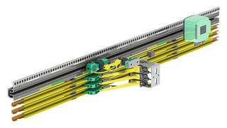 Profidatcompact ermöglicht eine sichere Datenübertragung, dient als Schutzleiter und kann um ein optisches Positionierungssystem erweitert werden. (Conductix-Wampfler)