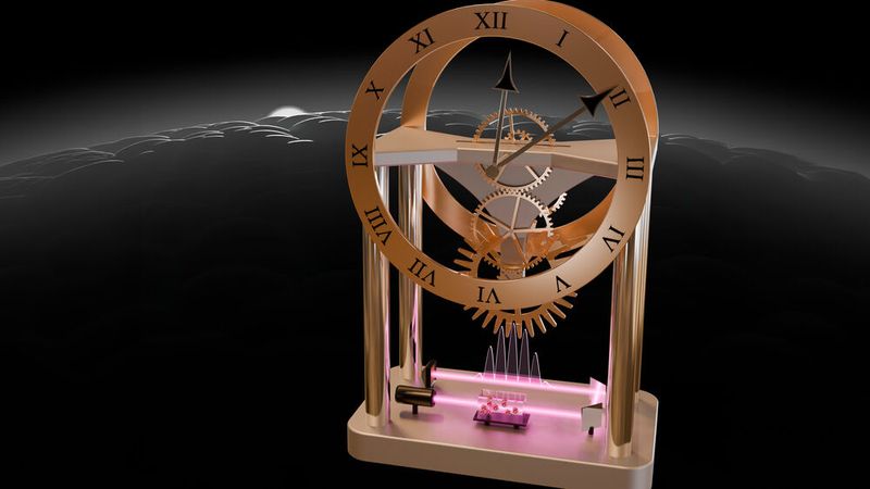 With an atomic clock no German award ceremony is possible, but also other physical quantities are so than the award ceremony. (Photo: Oliver Diekmann, TU Wien)