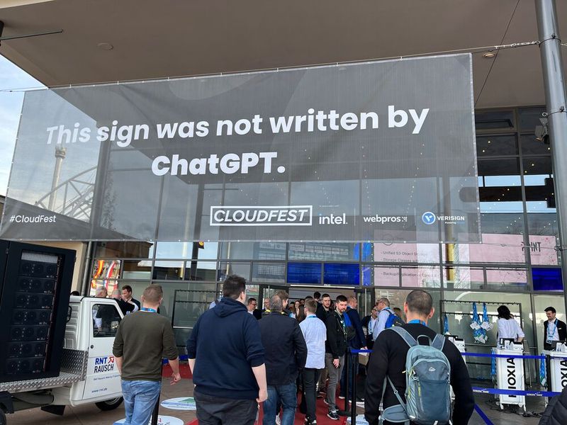 Eine Botschaft zum Schmunzeln. (Bild: IT-BUSINESS)