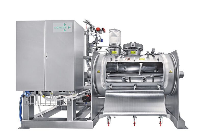 Pflugschar-Mischer mit 600 bis 3.000 l Nominalvolumen haben sich bei bei der Herstellung von veterinärmedizinischen Kautabletten vielfach bewährt. (Bild: Gebr. Lödige Maschinenbau GmbH)