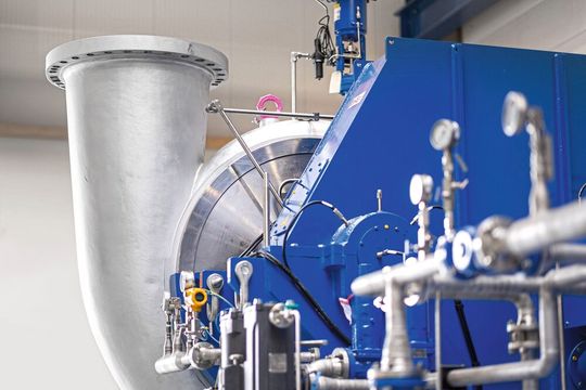 Mit der Integration der GPE Turbo in die Aerzen-Gruppe erweitert das Unternehmen sein Portfolio um innovative Turbolösungen für hohe Drücke und grosse Volumenströme.(Bild:  GPE Turbo)