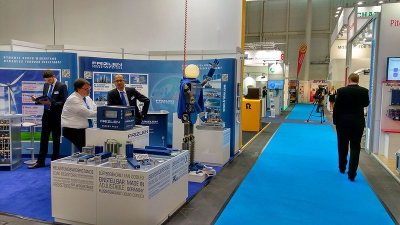 Impressionen von der Wind Energy 2016 in Hamburg. (Richter/konstruktionspraxis)