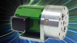 Prototyp von Deprag: Eine kompakte Einheit aus einer Mikro-Expansionsturbine mit einem elektrischen Generator erzeugt Strom aus Gas.  (Bild: Deprag Schulz)