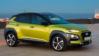 Hyundai hat den neuen Kona vorgestellt. Das Lifestyle-SUV im B-Segment rundet die Sport-Utility-Palette des koreanischen Herstellers nach unten ab. (Hyundai)
