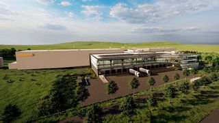 Bis 2022 soll das neue Logistikzentrum bei Eisenach fertiggestellt sein. (Weidmüller)