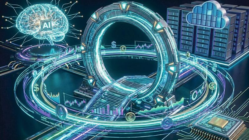 Das gigantische KI-Karusell rund um Project Stargate bewegt Milliarden Dollar, birgt aber auch große Gefahren.(Bild:  Gemini / KI-generiert)