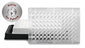 Mikrotiterplatten von Carl Roth (Bild: Carl Roth, Marco Lombardi)