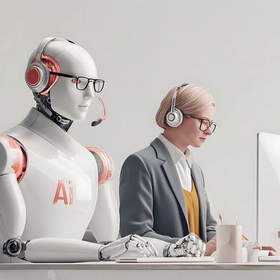 Im Kundenservice können KI-Agenten zum Gamechanger werden und zu mehr Zufriedenheit bei Kunden und Mitarbeitern führen. (Bild: © Nasira Mai - stock.adobe.com / KI-generiert)