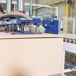 Die Saugspinne ermöglicht eine prozesssichere Vereinzelung aller Plattenstärken von 20 bis 250 Millimetern.