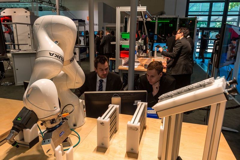 Fotoimpressionen von der Automatica 2014 (Bild: Messe München)