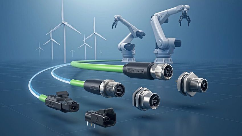 Single Pair Ethernet: SPE Steckverbinder basieren auf internationalen Standards (IEC 63171), welche die Kompatibilität fördern und eine zuverlässige Nutzung in verschiedenen Einsatzbereichen ge-währleisten. (Bild: Rosenberger)