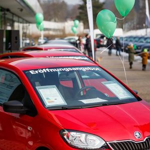 Das Skoda-Autohaus Scheider ist in eine alte Scheider-Immobilie integriert, ...(Bild: Scheider)