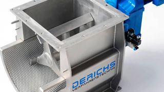 Vor der Probenahme müssen Verklumpungen aufgelöst und die ursprüngliche Korngröße des Produktes wiederhergestellt werden. Diese Aufgabe übernimmt der Siebbrecher ZBS. (Derichs)