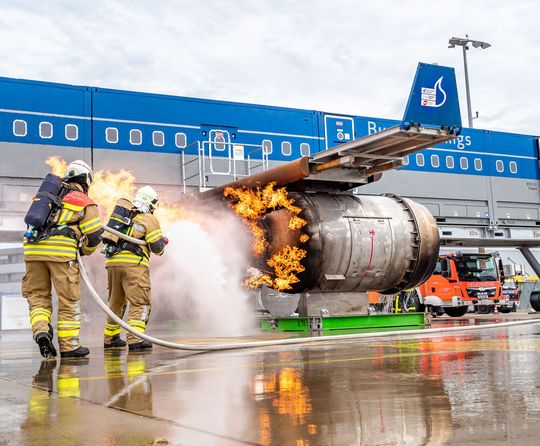 Training unter echten Bedingungen. Das bringt Sicherheit für den Ernstfall.(Bild:  Fire Go)