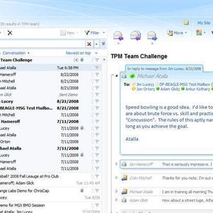 Conversation View fasst verwandte Mails zusammen, um den Posteingang übersichtlicher zu gestalten.