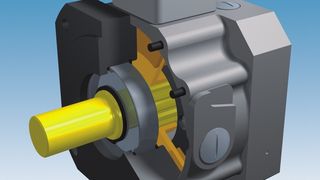 Roba-Topstop-Bremssysteme garantieren höchste Sicherheit in Vertikalachsen. Sie halten die Achse in jeder beliebigen Position auch bei demontiertem Servomotor.  (Bild: Chr. Mayr)