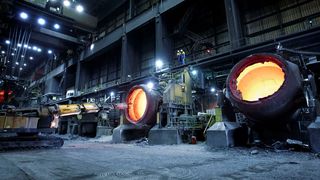 Tata Steel Europe hat eine Technologie namens HIsarna entwickelt, die mittelfristig die Hochöfen ersetzen soll. Bis 2050 strebt der Stahlkonzern eine vollständig kohlenstoffneutrale Fertigung an. (TSE)