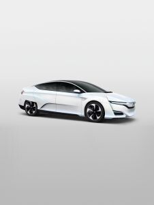 USA-Debüt auf der NAIAS 2015 in Detroit: das neue Brennstoffzellenfahrzeug Honda FCV Concept (Bild: Honda)