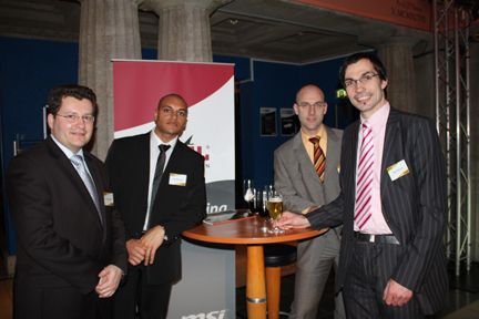 v.l.n.r.: Carsten Höthke, Schady El-Rawy, Michael Oelmann, Björn Wunsch (alle Devil) (Archiv: Vogel Business Media)