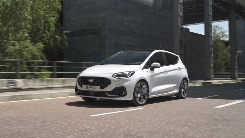 Der Ford Fiesta, auf Platz drei im Ranking der fünf beliebtesten Kleinwagen, ist der wertstabilste. Er verlor im Vergleich zu den anderen platzierten Modellen am wenigsten an Wert. (Bild: Ford)