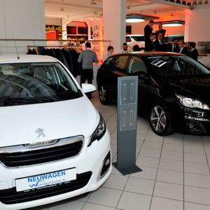 Blick in den künftigen Showroom: Auf rund 1.000 Quadratmetern stellt Auto Parc France Neuwagen von allen drei PSA-Marken aus.(Foto:  PSA)