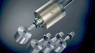 Die Dreh- und Spantage Südwest in Villingen-Schwenningen nimmt Hommel+Keller zum Anlass, seine umfassende Expertise in Sachen Rändeln, Beschriften und Innenprofilierung (hier die dazu nötigen Pendelwerkzeuge) zu präsentieren. Doch es gibt noch mehr zu erleben ... (Bild: Hommel+Keller)