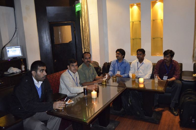 Some impressions of the evening dinner. (Picture: Process India)