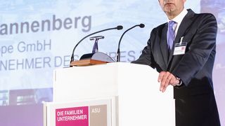 Andreas Pfannenberg, Geschäftsführer des Elektrotechnik-Spezialisten Pfannenberg, wurde vom Verband „Die Familienunternehmer“ für die Region Hamburg als Familienunternehmer des Jahres ausgezeichnet. (Bild: DIE FAMILIENUNTERNEHMER / Toni Momtschew)
