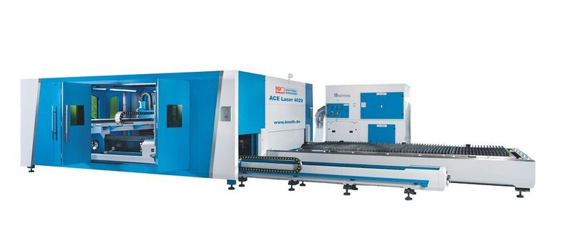 Ein großer Arbeitsraum, die Möglichkeit Bleche und Rohre flexibel per Laser zu schneiden, ein produktivitätssteigernder Wechseltisch und die gute Bedienbarkeit sowie ein schon serienmäßig sich sehen lassen könnendes Zubehörpaket zeichnen die Laserschneindanlage ACE Laser 4020 laut Aussage von Knuth besonders aus. Zu sehen ist die Anlage im Rahmen der Produktion Days 2020 bei Knuth in Wasbek vom 21. bis 24 Januar, zusammen mit hunderten weiteren Knuth-Maschinen. (Knuth)
