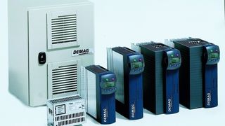 Demag-Umrichter der Baureihe Dedrive Compact in vier Größen und in der Schutzart IP 54 (Archiv: Vogel Business Media)
