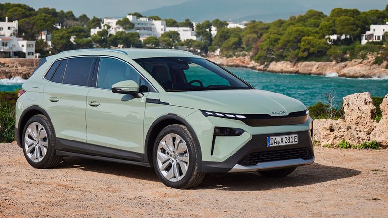 Der Skoda Elroq gehört zu den Aufsteigern des Jahres 2025. Neu gestartet punktete das Modell sowohl als SUV, als auch als E-Modell bei den Kunden.(Bild:  IvoHercik.com)